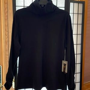 Womens black turtle neck.